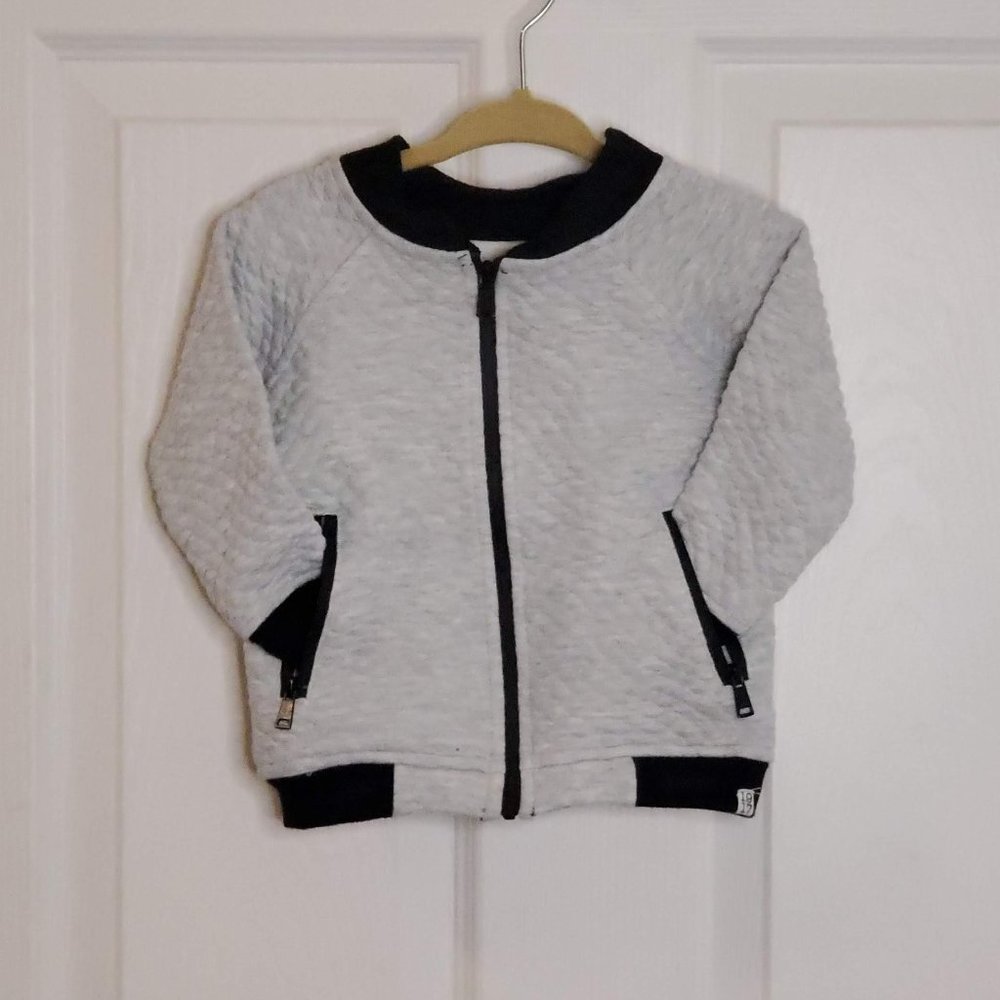 Sovereign Code Los Angeles Grey Quilted Jacket